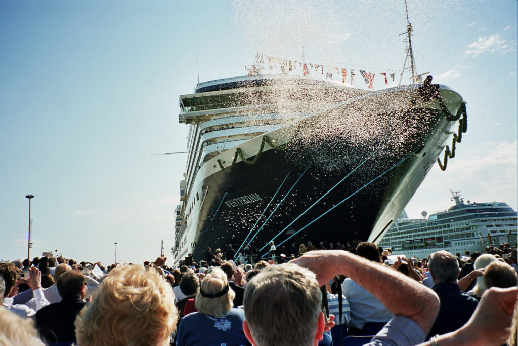 Inauguration of the Westerdam cruise ship